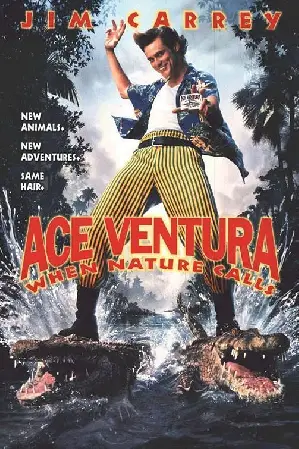 짐 캐리의 에이스 벤츄라 2  포스터 (Ace Ventura: When Nature Calls poster)