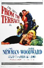 폴 뉴먼의 고독한 관계 포스터 (From the Terrace poster)