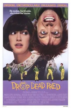 황홀한 영혼 프레드 포스터 (Drop Dead Fred poster)
