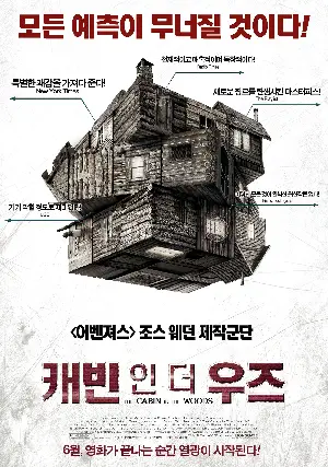 캐빈 인 더 우즈 포스터 (The Cabin in the Woods poster)