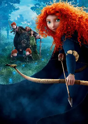 메리다와 마법의 숲 포스터 (Brave poster)
