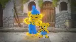 불곰영웅 밤세: 도둑들의 도시 포스터 (Bamse and the City of Thieves poster)