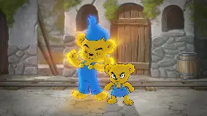 불곰영웅 밤세: 도둑들의 도시 포스터 (Bamse and the City of Thieves poster)