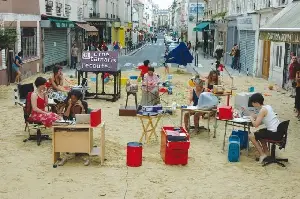 아녜스 바르다의 해변 포스터 (The Beaches of Agnes poster)