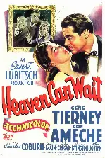 천국은 기다려준다 포스터 (Heaven Can Wait poster)