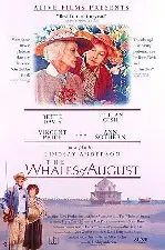 8월의 고래 포스터 (The Whales Of August poster)