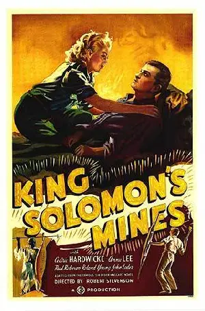 솔로몬 왕의 보고 포스터 (King Solomon's Mines poster)