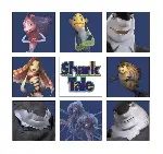 샤크 포스터 (Shark Tale poster)