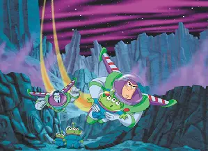 우주 전사 버즈 포스터 (Buzz Lightyear Of Star Command: The Adventure Begins poster)