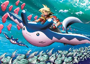 포켓몬 레인저와 바다의 왕자 마나피 포스터 (POKEMON RANGER TO UMI NO OUJI MANAPHY poster)