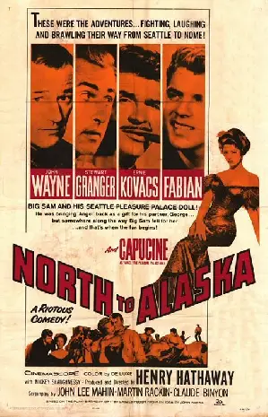 알래스카의 혼 포스터 (North To Alaska poster)