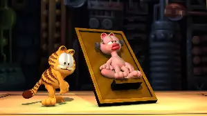 가필드-마법의 샘물 포스터 (Garfield's Fun Fest poster)