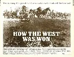 서부 개척사 포스터 (How The West Was Won poster)