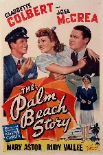 팜 비치 스토리 포스터 (The Palm Beach Story poster)
