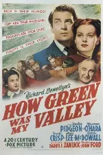 나의 계곡은 푸르렀다 포스터 (How Green Was My Valley poster)