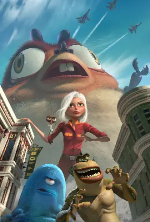 몬스터 vs 에이리언 포스터 (Monsters Vs. Aliens poster)
