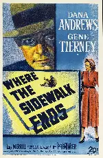 골목이 끝나는 곳 포스터 (Where the Sidewalk Ends poster)