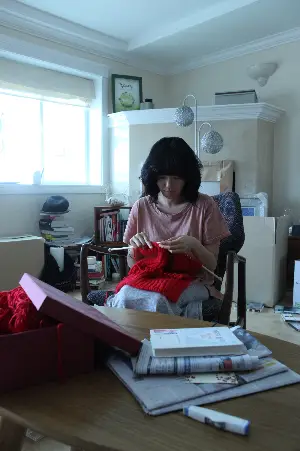 뜨개질 포스터 (The Knitting poster)
