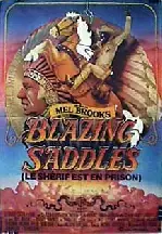브레이징 새들스 포스터 (Blazing Saddles poster)