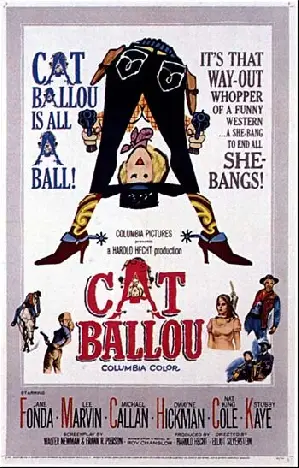 캣 벌루  포스터 (Cat Ballou poster)