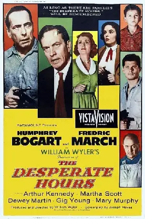 필사의 도망자 포스터 (The Desperate Hours poster)