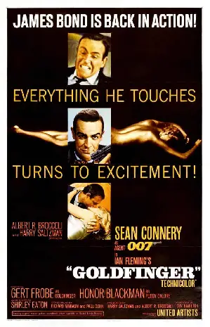 007 골드핑거 포스터 (Goldfinger poster)