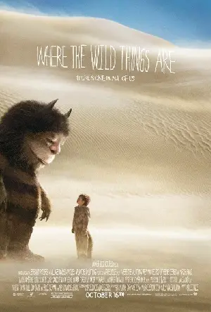 괴물들이 사는 나라 포스터 (Where The Wild Things Are poster)