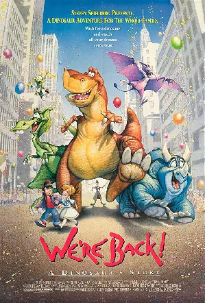 공룡 대행진 포스터 (We're Back! A Dinosaur's Story poster)