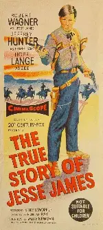 제시 제임스 스토리 포스터 (The True Story of Jesse James  poster)