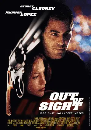 조지클루니의 표적 포스터 (Out Of Sight poster)