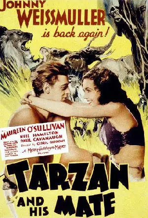 타잔과 친구들 포스터 (Tarzan And His Mate poster)
