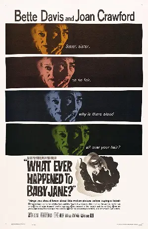 베이비 제인에게 무슨 일이 생겼나 포스터 (What Ever Happened to Baby Jane?  poster)