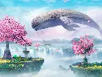 유고와 라라: 하늘고래와 구름섬 대모험 포스터 (Yugo & Lala poster)