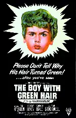 녹색 머리의 소년 포스터 (The Boy with Green Hair poster)