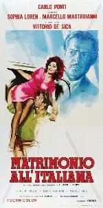이태리식 결혼 포스터 (Marriage Italian-Style poster)