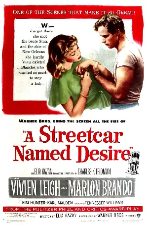 욕망이라는 이름의 전차 포스터 (A Streetcar Named Desire poster)