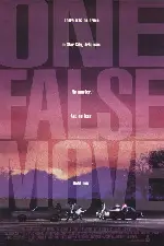 광란의 오후 포스터 (One False Move poster)