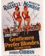 신사는 금발을 좋아해 포스터 (Gentlemen Prefer Blondes poster)