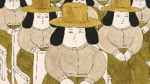 모자 쓴 난장이 포스터 (Small People with Hats poster)