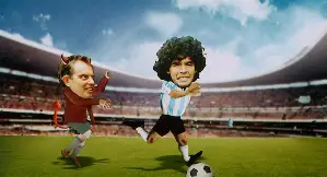 축구의 신: 마라도나 포스터 (Maradona By Kusturica poster)