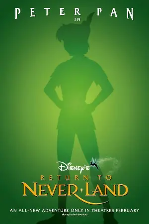 피터팬의 리턴 투 네버랜드 포스터 (Return To Neverland poster)
