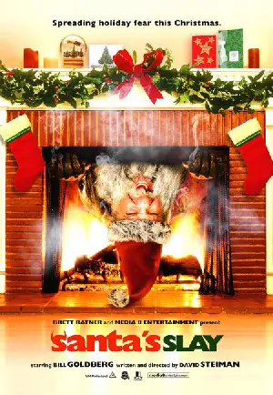 산타 슬레이 포스터 (Santa's Slay poster)