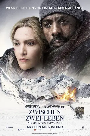 우리 사이의 거대한 산 포스터 (The Mountain Between Us poster)